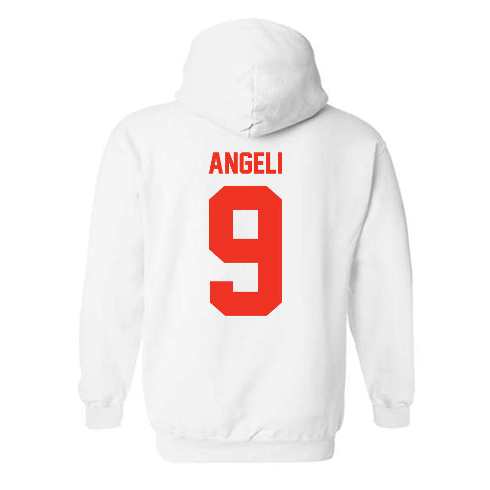 Syracuse - NCAA Football : Steve Angeli - Classic Shersey Hooded Sweatshirt-1