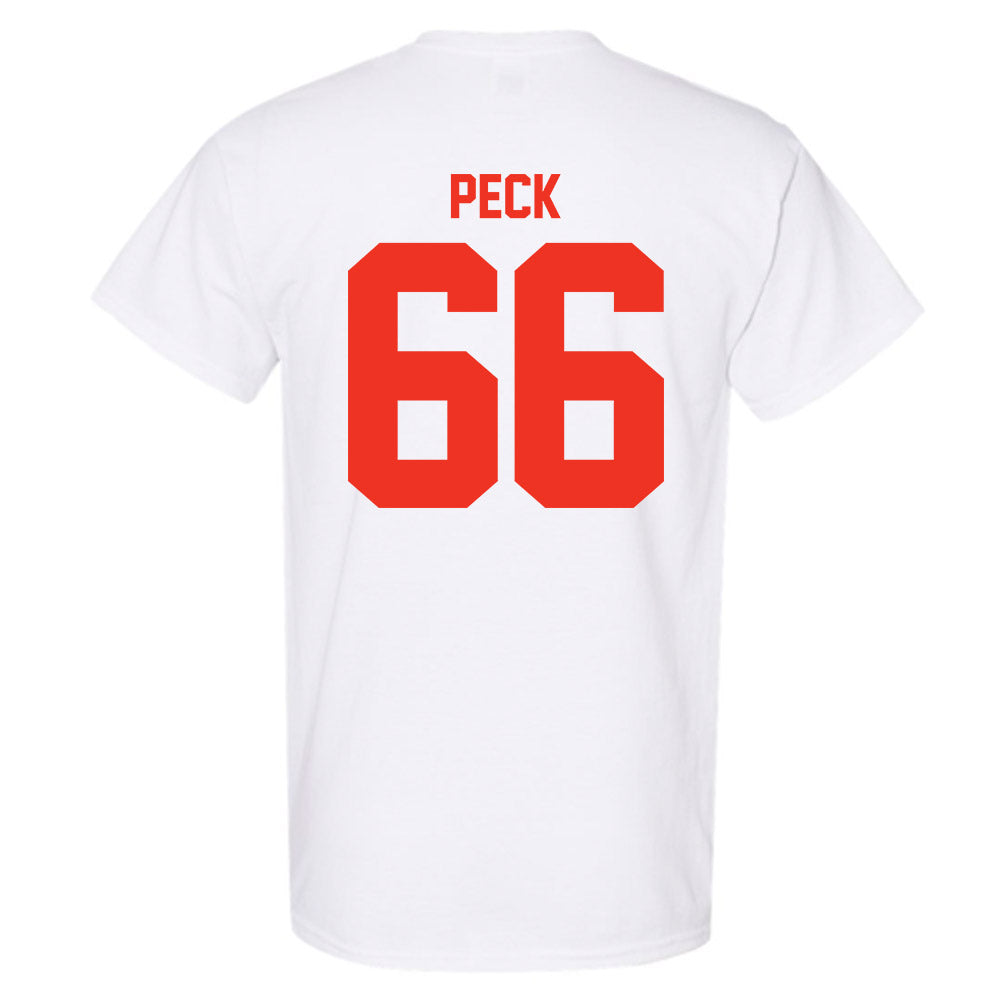 Syracuse - NCAA Men's Lacrosse : Hansen Peck - Classic Shersey T-Shirt-1