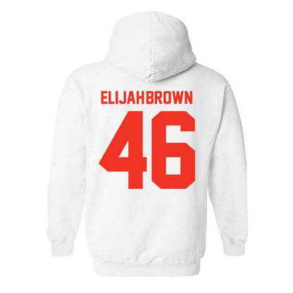 Syracuse - NCAA Men's Lacrosse : Gregory Elijah-Brown - Classic Shersey Hooded Sweatshirt-1
