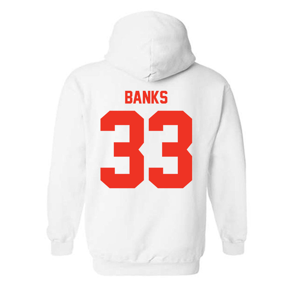 Syracuse - NCAA Men's Lacrosse : Liam Banks - Classic Shersey Hooded Sweatshirt-1