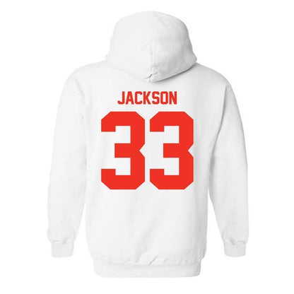 Syracuse - NCAA Softball : Harmony Jackson - Classic Shersey Hooded Sweatshirt-1