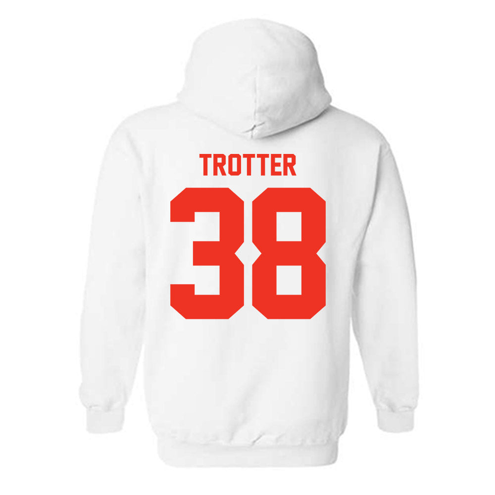 Syracuse - NCAA Football : James Trotter - Classic Shersey Hooded Sweatshirt-1