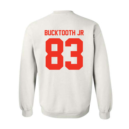 Syracuse - NCAA Men's Lacrosse : Brett Bucktooth Jr - Classic Shersey Crewneck Sweatshirt-1