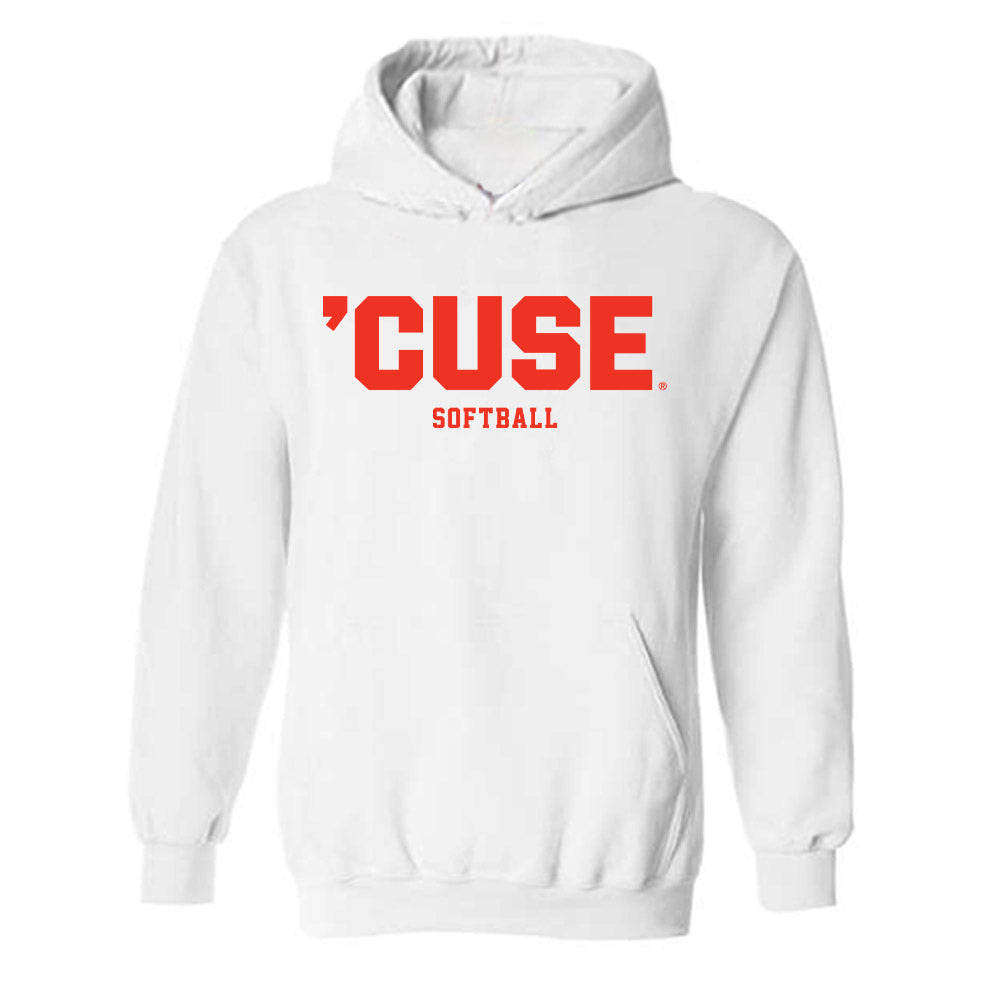 Syracuse - NCAA Softball : Taylor Davison - Classic Shersey Hooded Sweatshirt-0