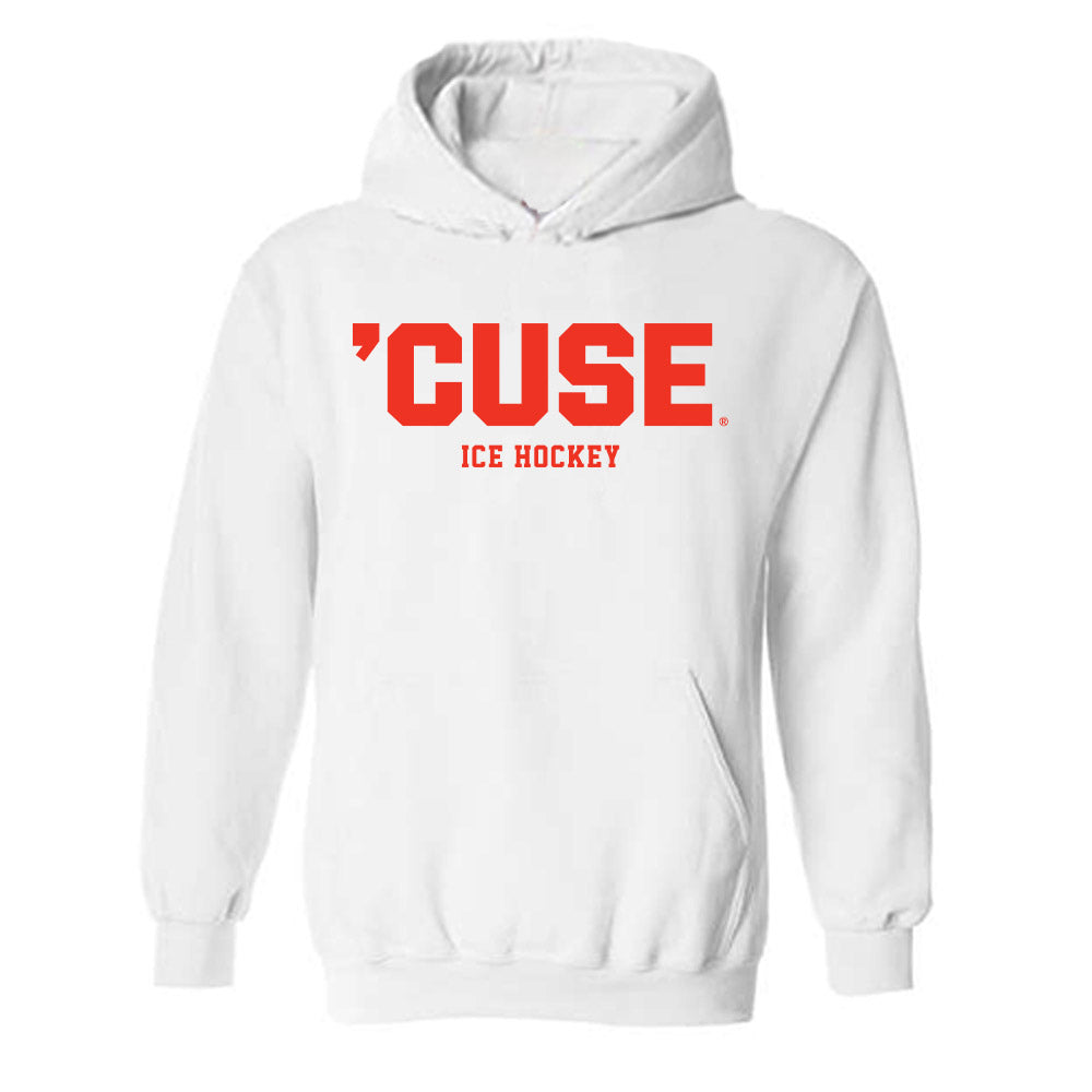 Syracuse - NCAA Women's Ice Hockey : Kendra Raypholtz - Classic Shersey Hooded Sweatshirt-0