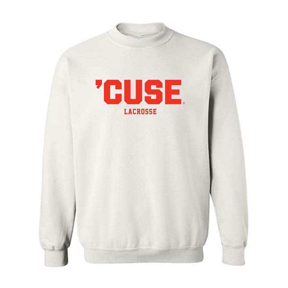 Syracuse - NCAA Men's Lacrosse : Matthew McIntee - Classic Shersey Crewneck Sweatshirt-0