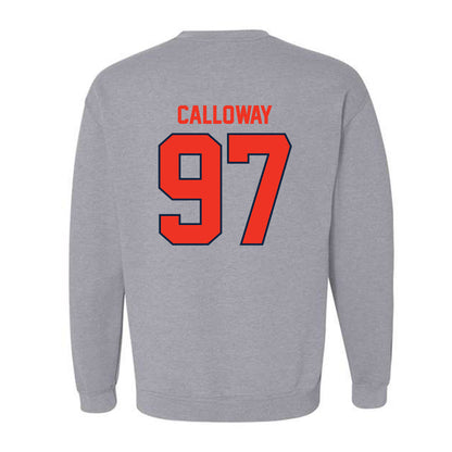 Syracuse - NCAA Football : Clark Calloway - Classic Shersey Crewneck Sweatshirt-1