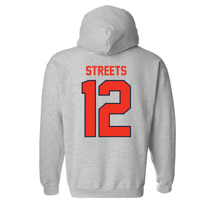 Syracuse - NCAA Women's Soccer : Emery Streets - Classic Shersey Hooded Sweatshirt-1