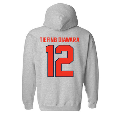 Syracuse - NCAA Men's Basketball : Mahamadoun Tiefing Diawara - Classic Shersey Hooded Sweatshirt-1