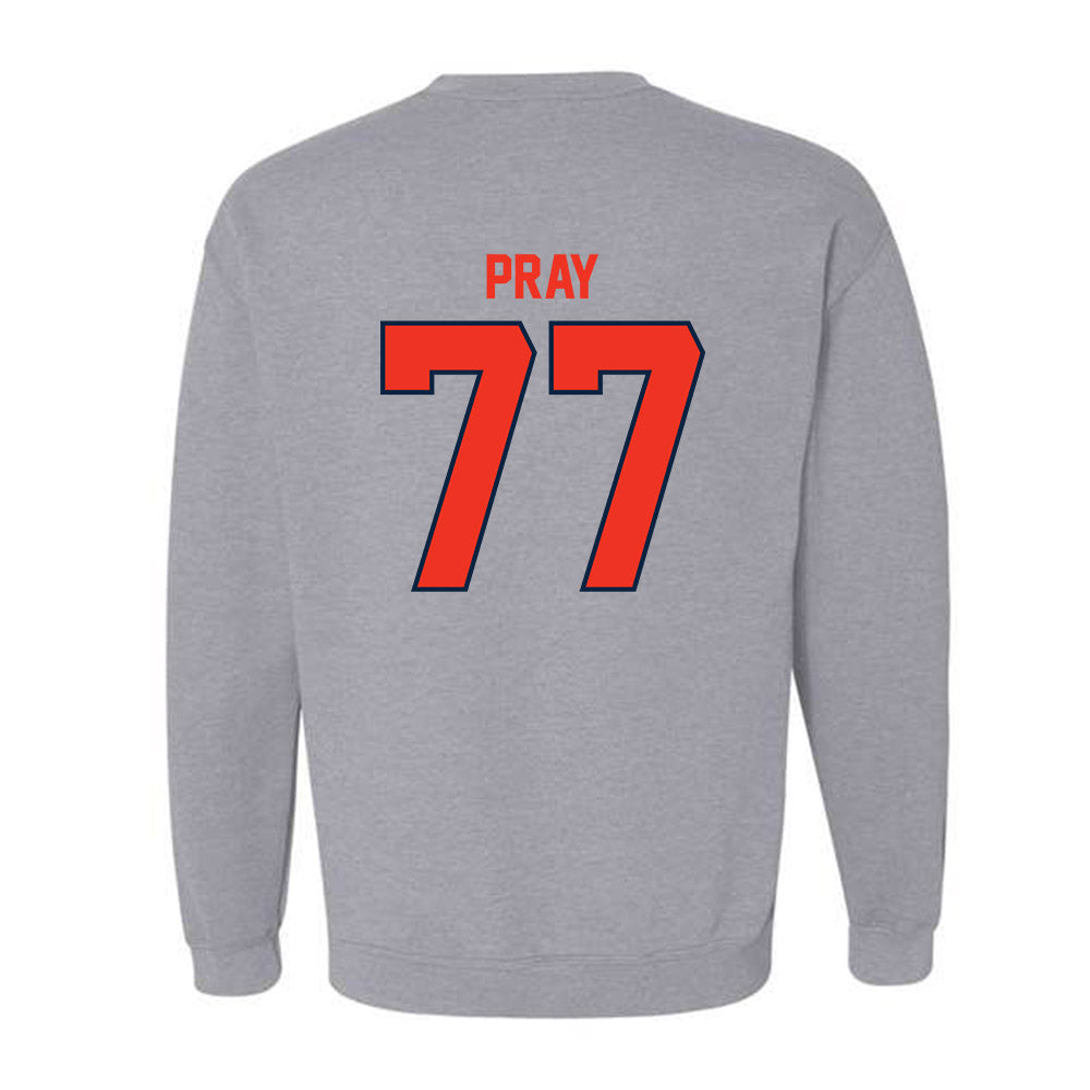 Syracuse - NCAA Football : Jaylen Pray - Classic Shersey Crewneck Sweatshirt-1