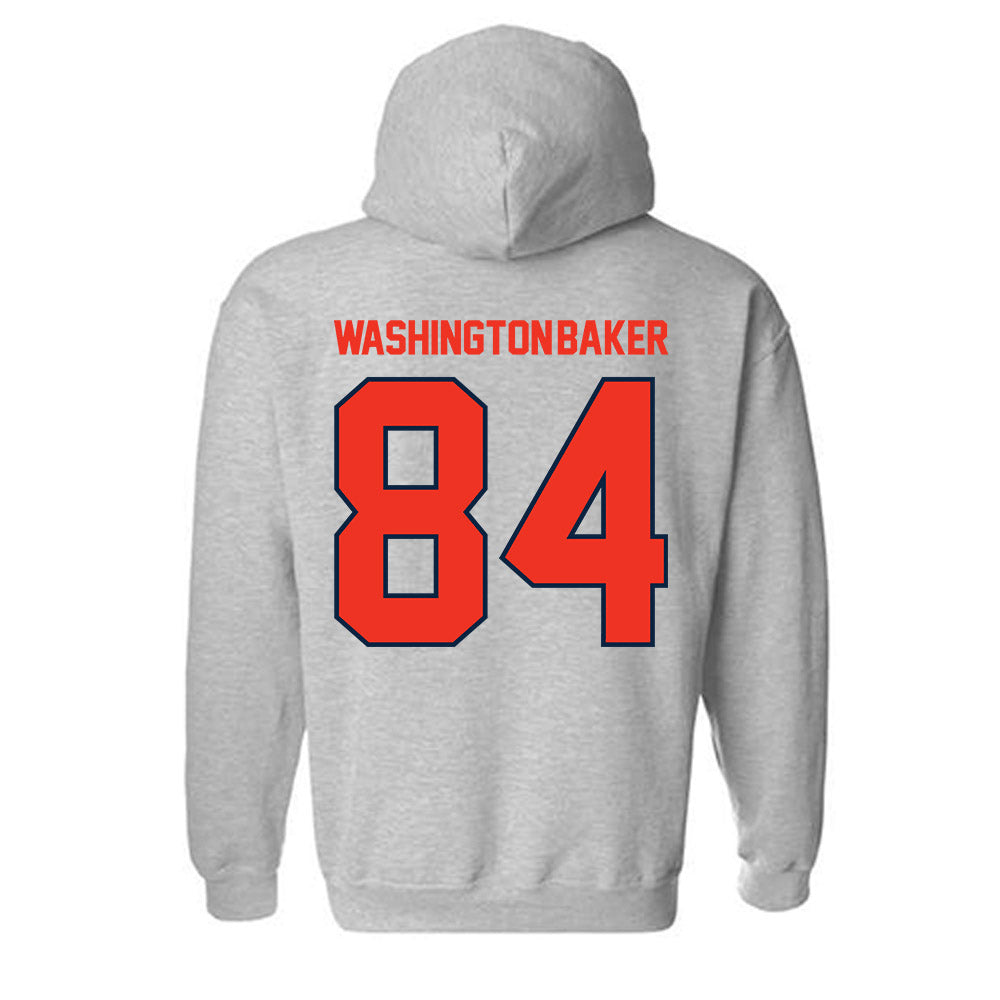 Syracuse - NCAA Football : Elijah Washington-Baker - Classic Shersey Hooded Sweatshirt-1