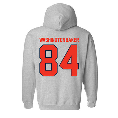 Syracuse - NCAA Football : Elijah Washington-Baker - Classic Shersey Hooded Sweatshirt-1