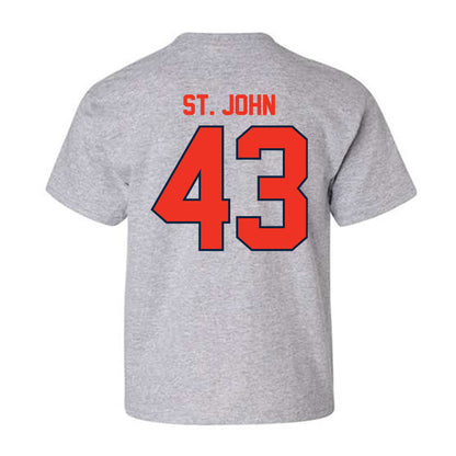 Syracuse - NCAA Football : Garvin St. John - Classic Shersey Youth T-Shirt-1