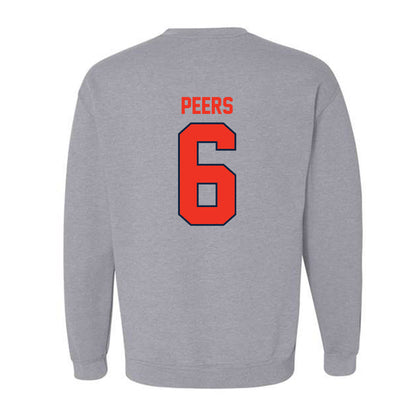 Syracuse - NCAA Women's Lacrosse : Ella Peers - Classic Shersey Crewneck Sweatshirt-1