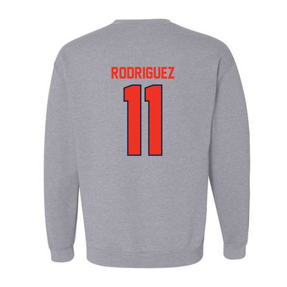 Syracuse - NCAA Men's Soccer : Bryson Rodriguez - Classic Shersey Crewneck Sweatshirt-1