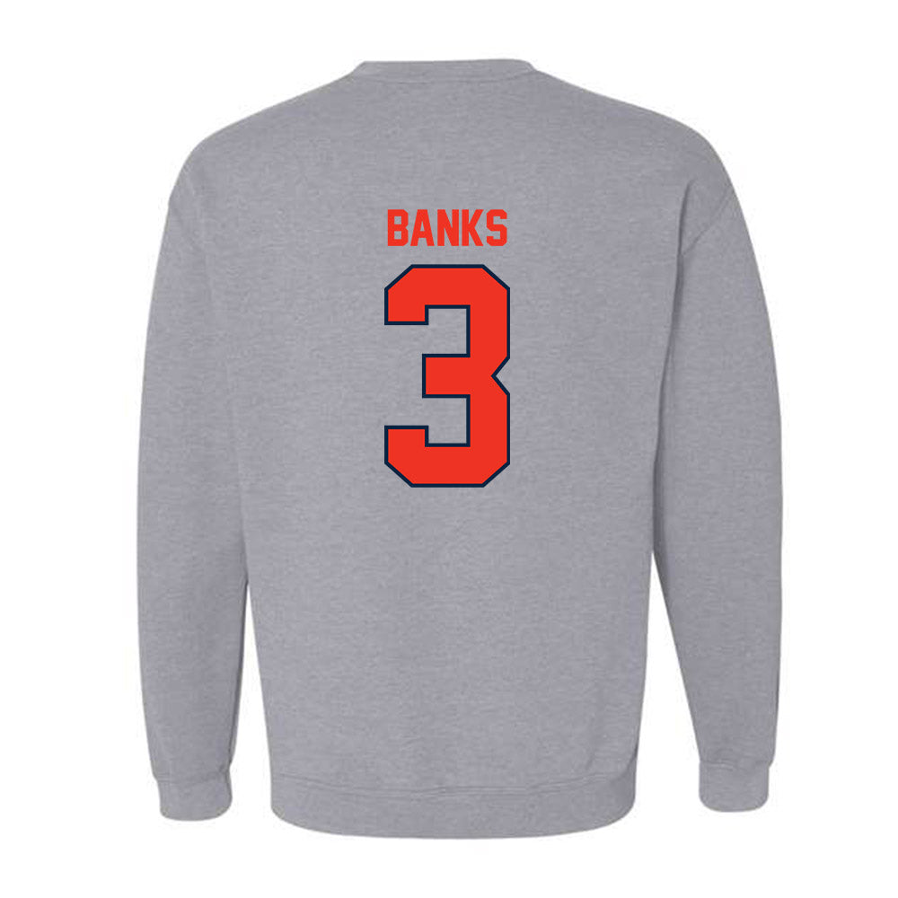 Syracuse - NCAA Women's Lacrosse : Ryann Banks - Classic Shersey Crewneck Sweatshirt-1