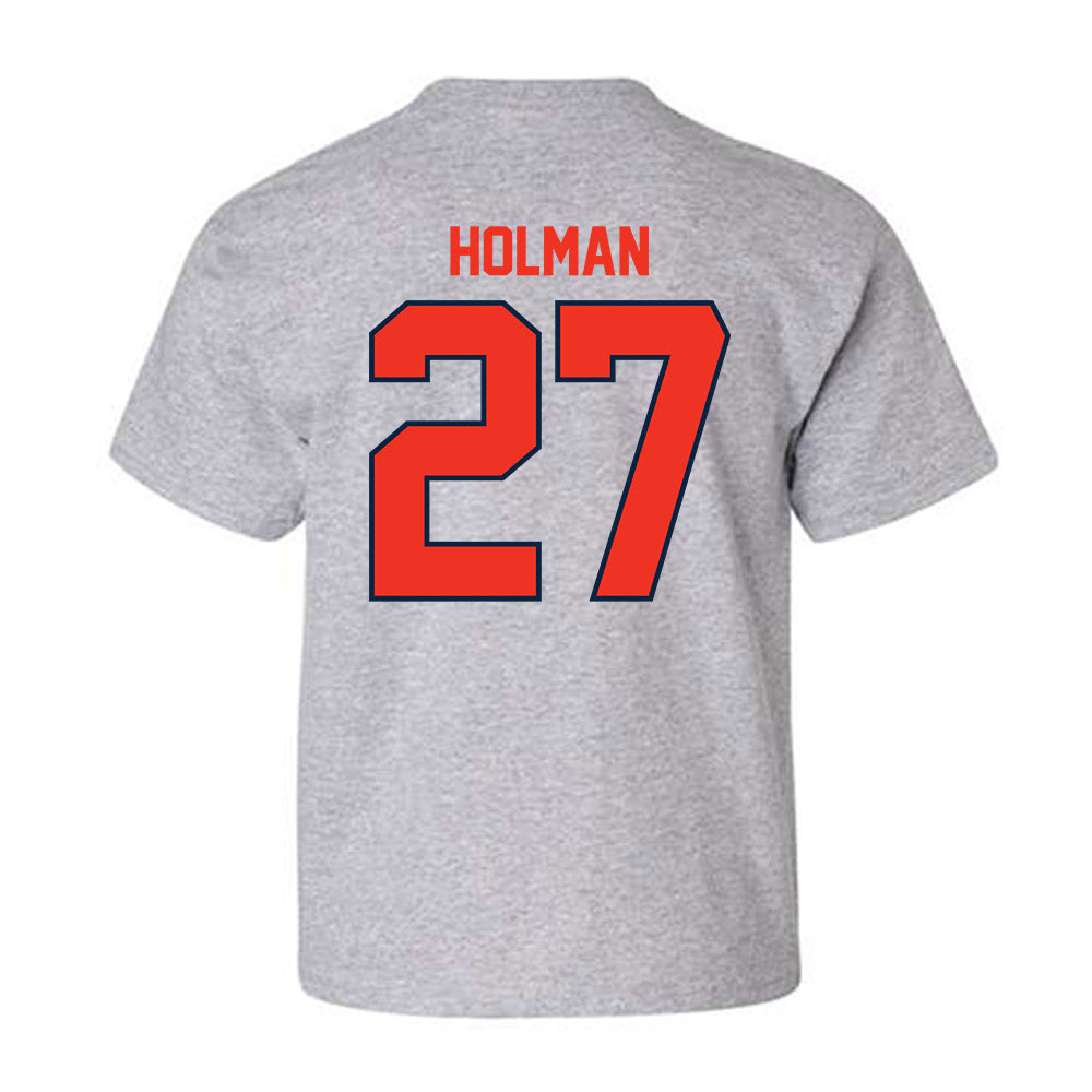 Syracuse - NCAA Men's Soccer : Garrett Holman - Classic Shersey Youth T-Shirt-1