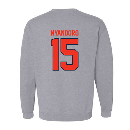 Syracuse - NCAA Football : Nathan Nyandoro - Classic Shersey Crewneck Sweatshirt-1