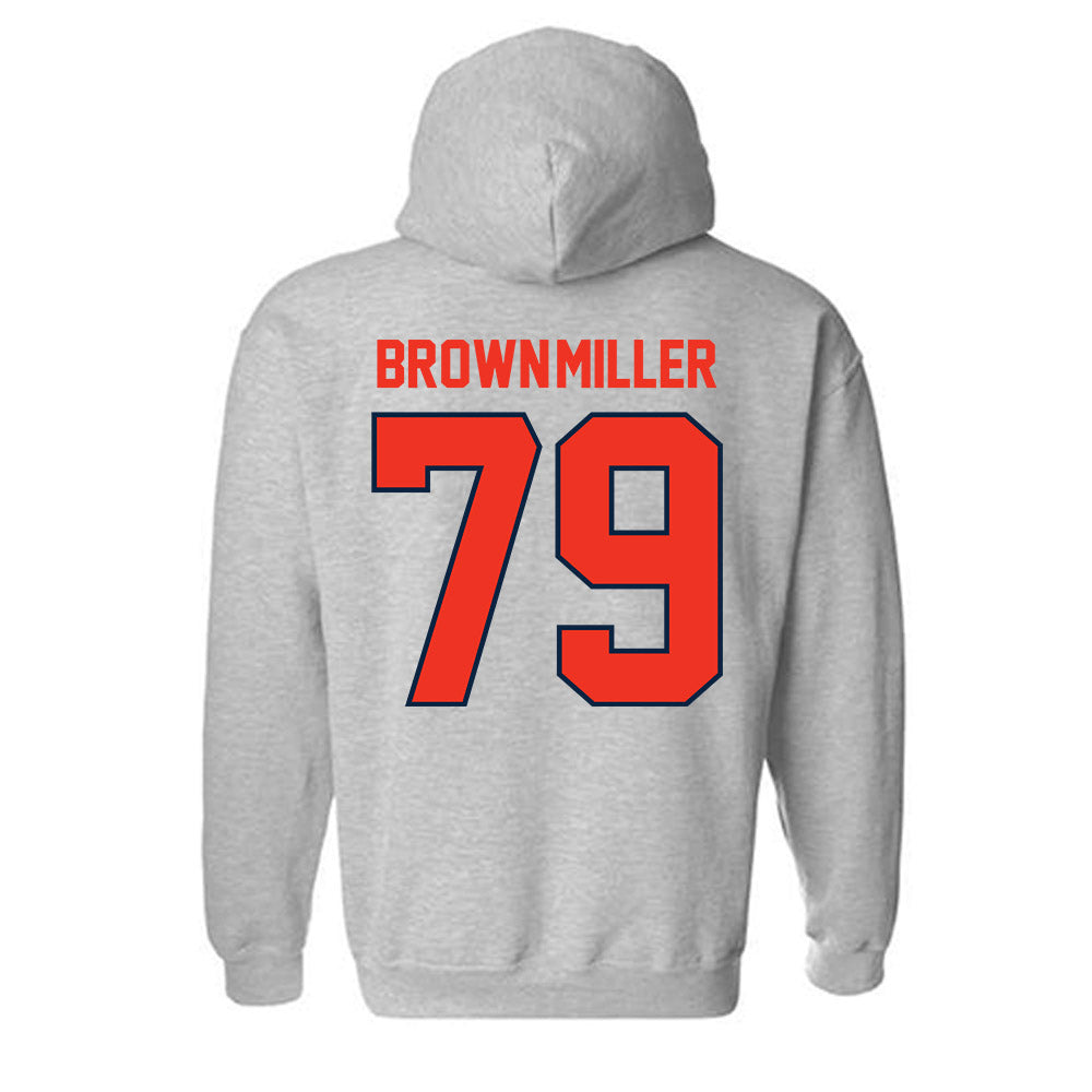 Syracuse - NCAA Football : Travis Brown-Miller - Classic Shersey Hooded Sweatshirt-1
