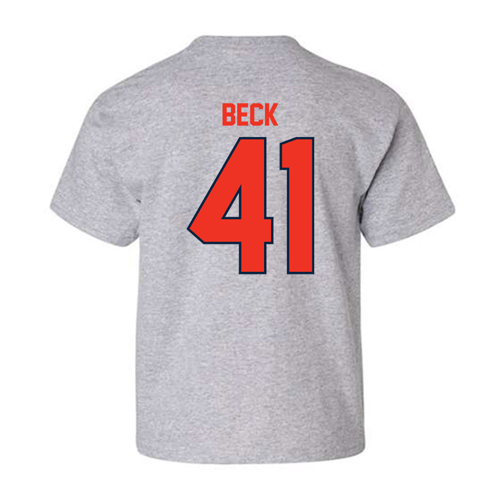 Syracuse - NCAA Men's Lacrosse : Jordan Beck - Classic Shersey Youth T-Shirt-1