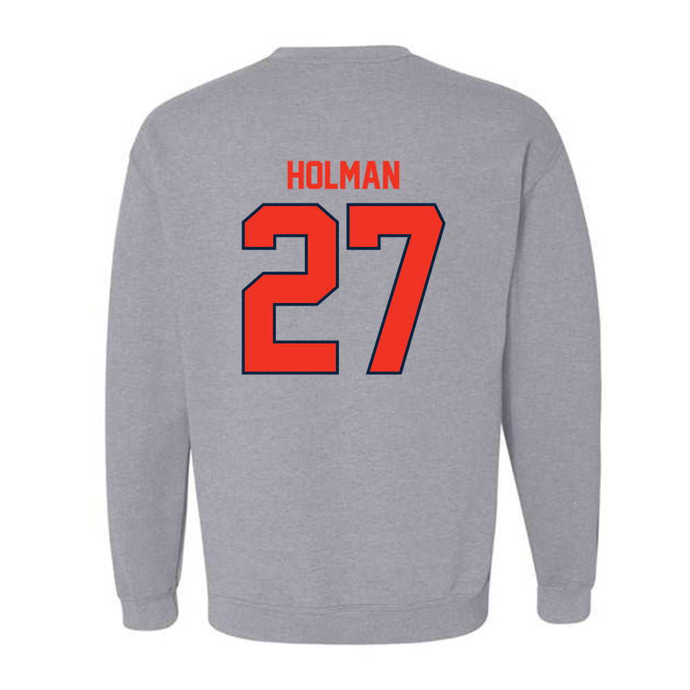 Syracuse - NCAA Men's Soccer : Garrett Holman - Classic Shersey Crewneck Sweatshirt-1