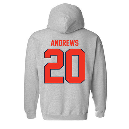Syracuse - NCAA Football : Rayshon Andrews - Classic Shersey Hooded Sweatshirt-1