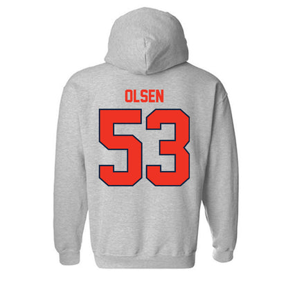 Syracuse - NCAA Football : Donald (Ted) Olsen - Classic Shersey Hooded Sweatshirt-1