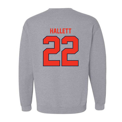 Syracuse - NCAA Women's Ice Hockey : Charlotte Hallett - Classic Shersey Crewneck Sweatshirt-1
