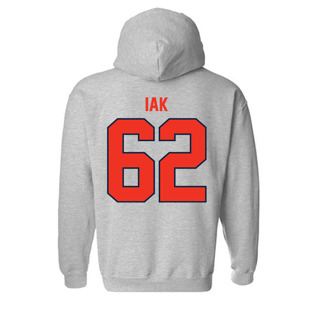 Syracuse - NCAA Football : Jackson Iak - Classic Shersey Hooded Sweatshirt-1