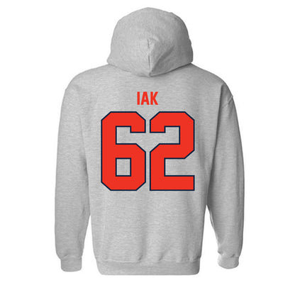 Syracuse - NCAA Football : Jackson Iak - Classic Shersey Hooded Sweatshirt-1
