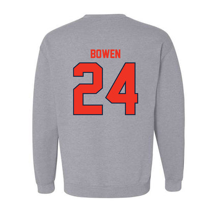 Syracuse - NCAA Men's Lacrosse : Dante Bowen - Classic Shersey Crewneck Sweatshirt-1