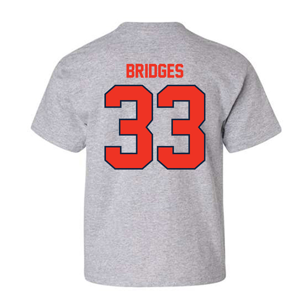 Syracuse - NCAA Women's Soccer : Bree Bridges - Classic Shersey Youth T-Shirt-1