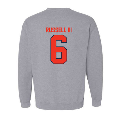 Syracuse - NCAA Men's Basketball : Calvin Russell III - Classic Shersey Crewneck Sweatshirt-1