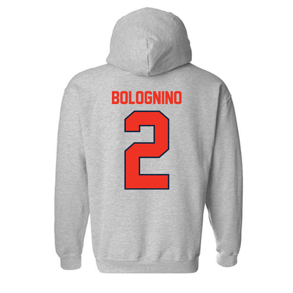 Syracuse - NCAA Men's Lacrosse : Vincent Bolognino - Classic Shersey Hooded Sweatshirt-1