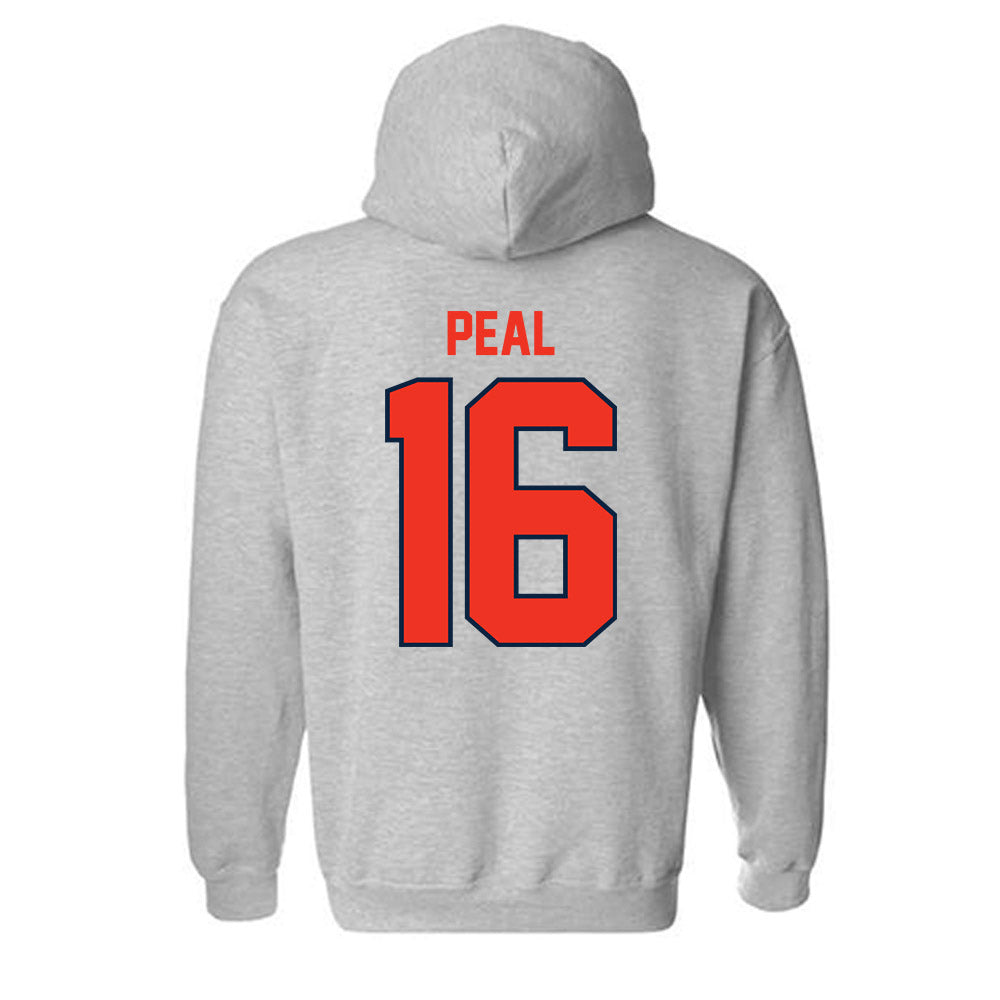 Syracuse - NCAA Football : Chris Peal - Classic Shersey Hooded Sweatshirt-1