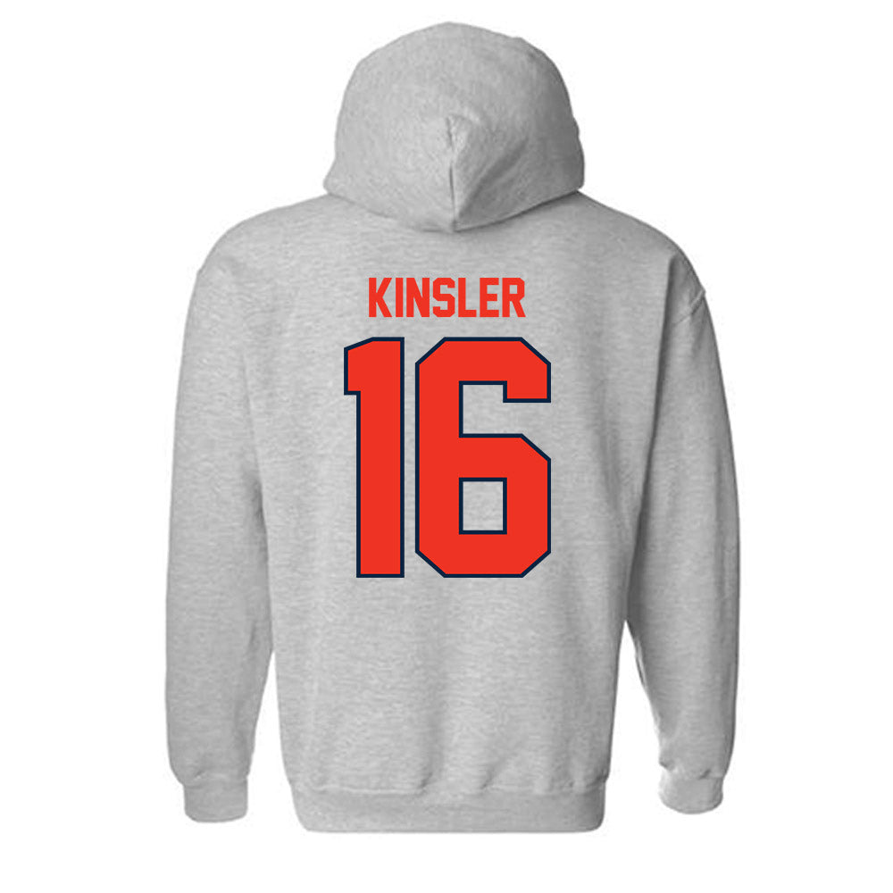 Syracuse - NCAA Women's Ice Hockey : Jackson Kinsler - Classic Shersey Hooded Sweatshirt-1