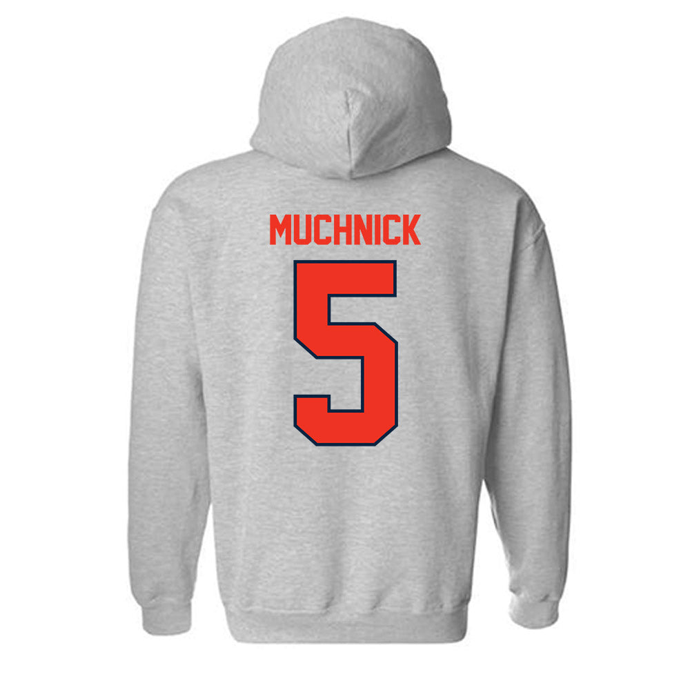 Syracuse - NCAA Women's Lacrosse : Emma Muchnick - Classic Shersey Hooded Sweatshirt-1