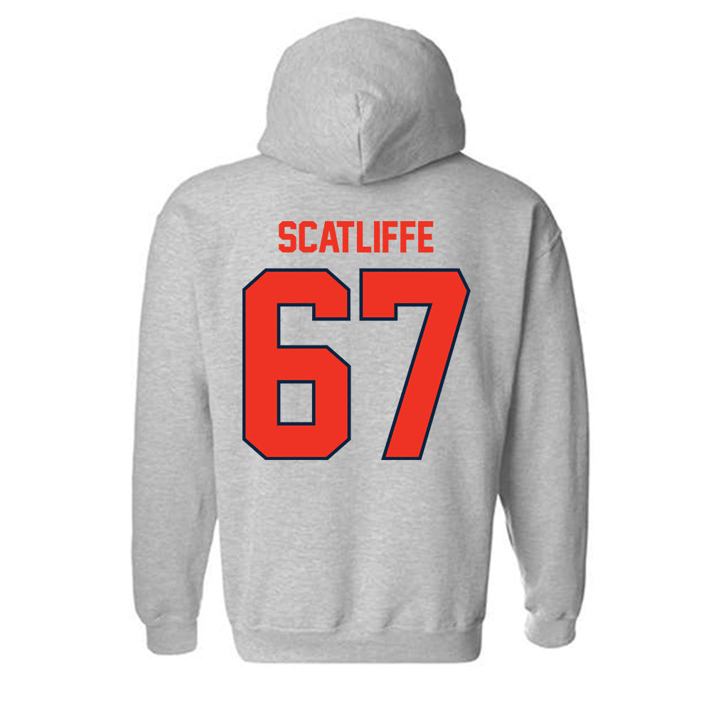 Syracuse - NCAA Football : D'Joni Scatliffe - Classic Shersey Hooded Sweatshirt-1