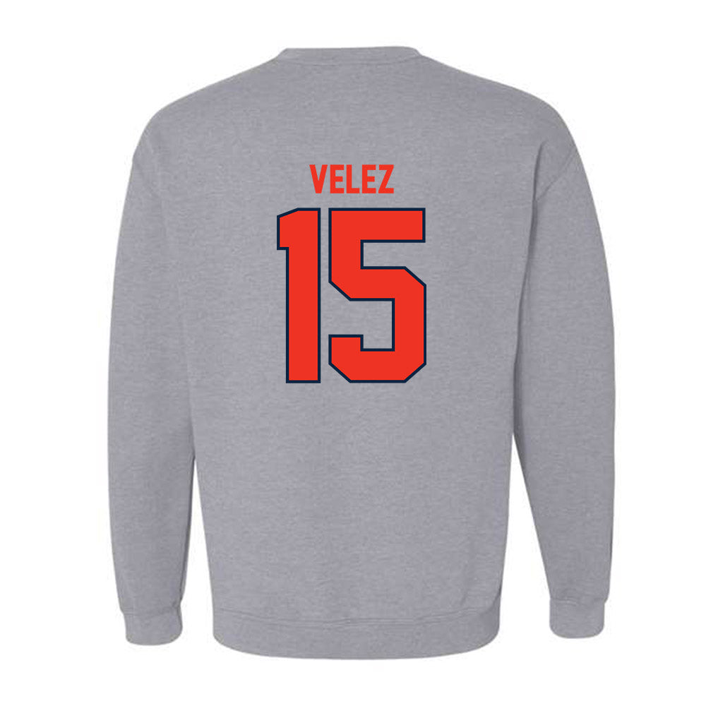 Syracuse - NCAA Women's Basketball : Angelica Velez - Classic Shersey Crewneck Sweatshirt-1