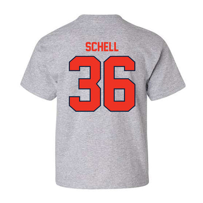 Syracuse - NCAA Men's Lacrosse : Jack Schell - Classic Shersey Youth T-Shirt-1