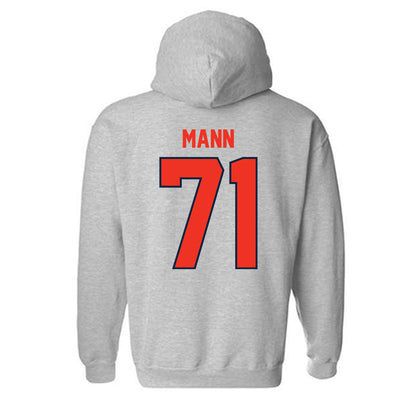 Syracuse - NCAA Football : Jayden Mann - Classic Shersey Hooded Sweatshirt-1