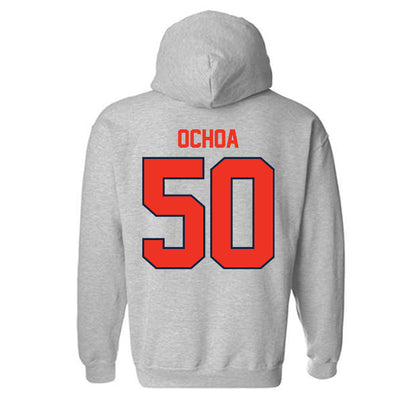 Syracuse - NCAA Men's Lacrosse : Ryder Ochoa - Classic Shersey Hooded Sweatshirt-1