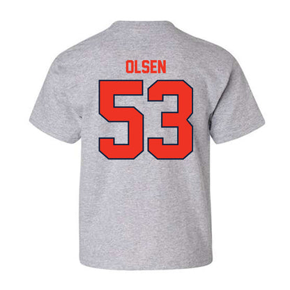 Syracuse - NCAA Football : Donald (Ted) Olsen - Classic Shersey Youth T-Shirt-1