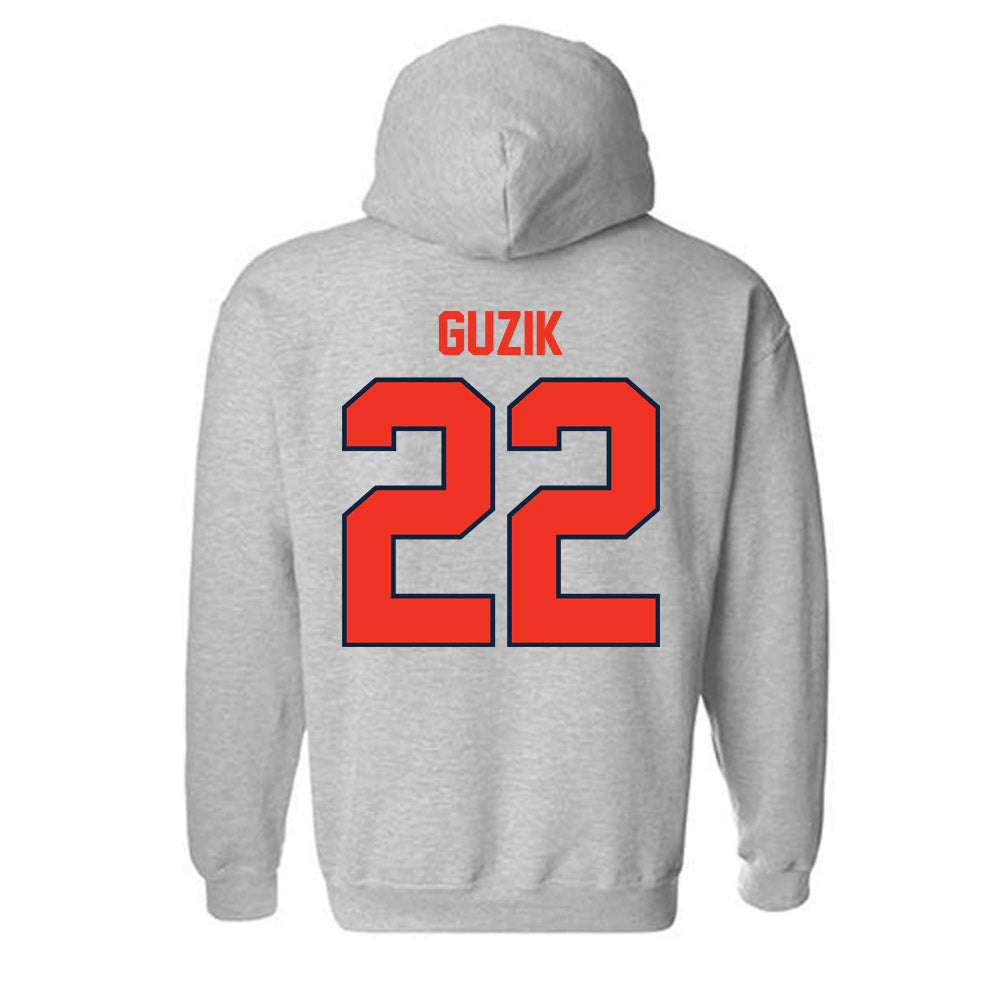 Syracuse - NCAA Women's Lacrosse : Molly Guzik - Classic Shersey Hooded Sweatshirt-1