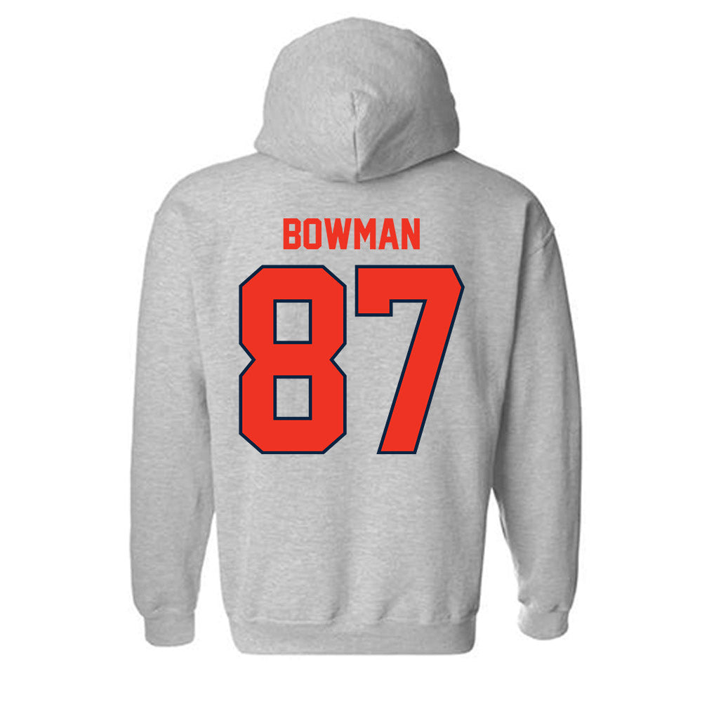 Syracuse - NCAA Football : Wyatt Bowman - Classic Shersey Hooded Sweatshirt-1