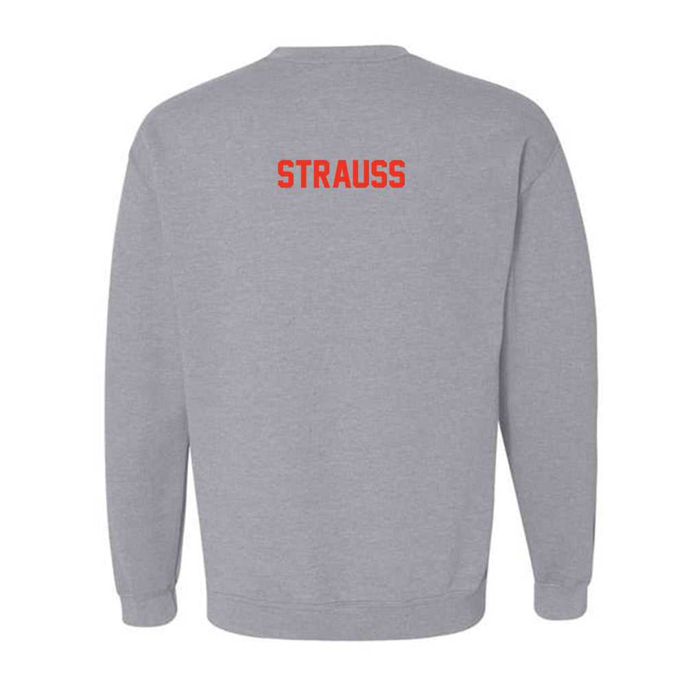 Syracuse - NCAA Men's Rowing : Nikolaus Strauss - Classic Shersey Crewneck Sweatshirt-1