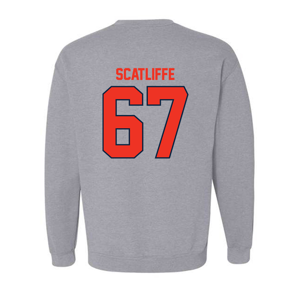 Syracuse - NCAA Football : D'Joni Scatliffe - Classic Shersey Crewneck Sweatshirt-1