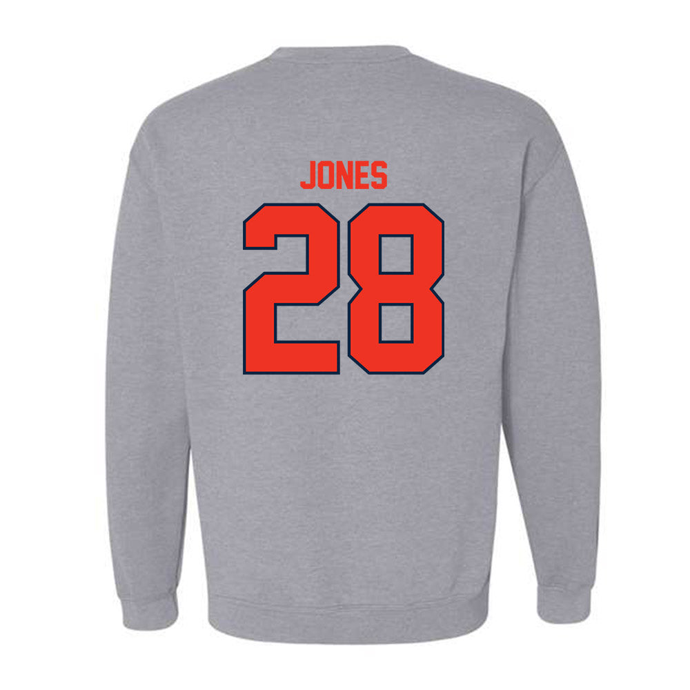 Syracuse - NCAA Women's Lacrosse : Harper Jones - Classic Shersey Crewneck Sweatshirt-1
