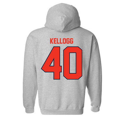 Syracuse - NCAA Men's Lacrosse : Tucker Kellogg - Classic Shersey Hooded Sweatshirt-1