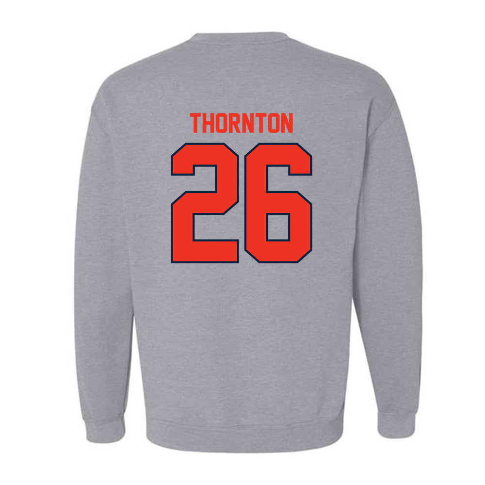 Syracuse - NCAA Women's Lacrosse : Courtney Thornton - Classic Shersey Crewneck Sweatshirt-1